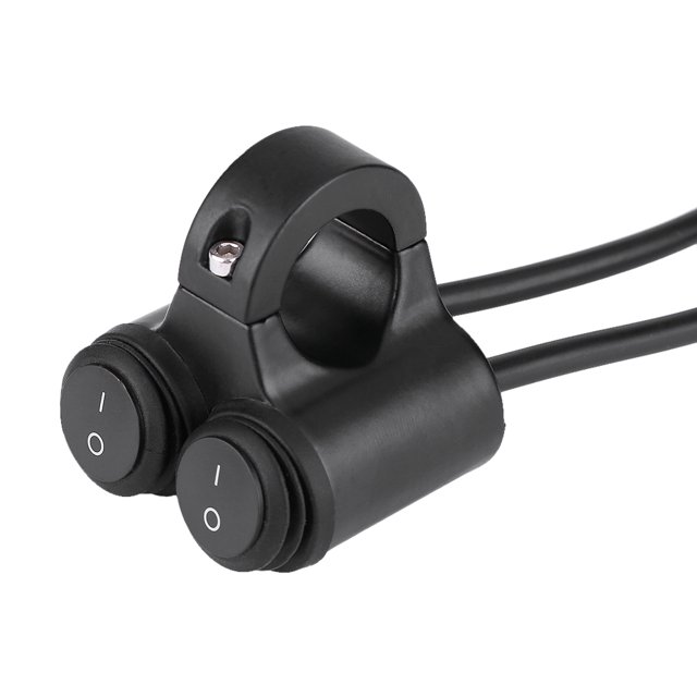 Handlebar Switch, Motorcycle Headlight ON OFF Aluminum Alloy 12V 10A Modification For Autocycle