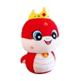 thumbnail image 2 of Muñeco de peluche de serpiente, muñeco de animal de peluche, juguete de serpiente de peluche, figura de serpiente para estilo A, 2 of 9