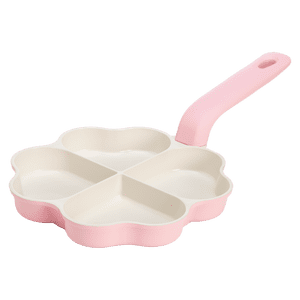 Paris Hilton 8-Inch Heart-Shaped Ceramic Nonstick Frying Pan, Pink