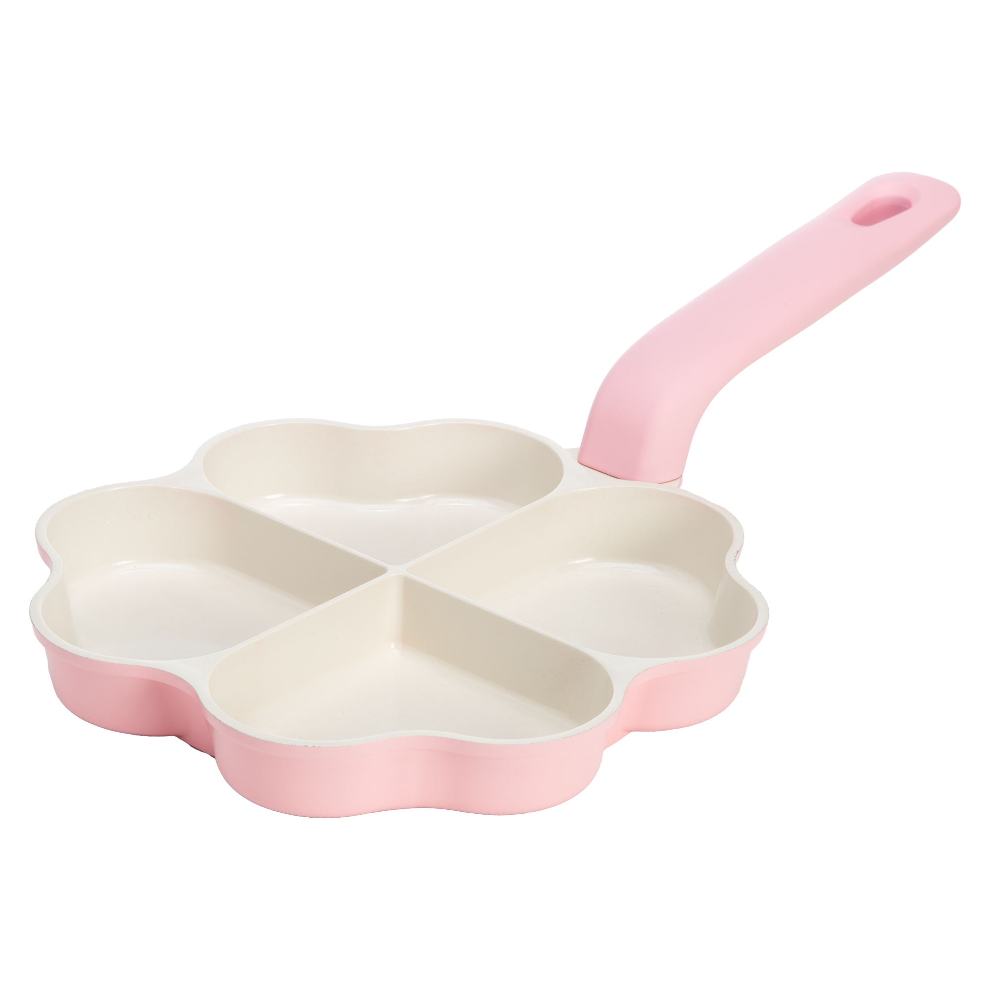 Paris Hilton 8-Inch Heart-Shaped Ceramic Nonstick Frying Pan, Pink photo 1