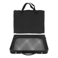 thumbnail image 3 of Camping Portable Folding Table, 30kg Bearing Stable Anti Slip Iron Mesh Table Arc Edging  For Fishing, 3 of 8