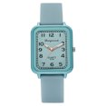 thumbnail image 3 of Resicozy Women's Silicone Watches Quartz Classic Silicone Strap Wrist Watches Water Resistance and Lightweight Watches Light Blue, 3 of 3