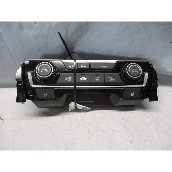 Pre-Owned 2016 2017 2018 2019 2020 2021 Honda Civic AC Heater Temperature Control Unit OEM (Good)