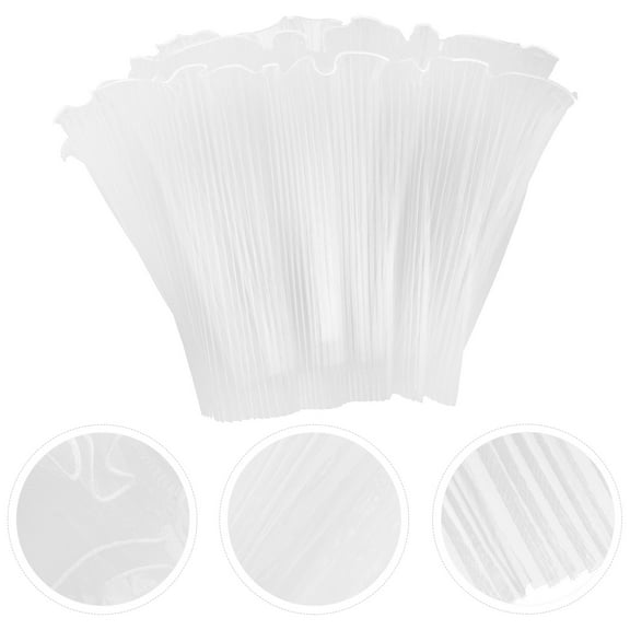 RENACLIPY White Floral Sleeves Roll for Bouquets, Gauze Flower Wrap Mesh for Florists and Crafts, 1 Roll