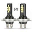 thumbnail image 1 of 2pcs H7 6000k Super White Led Headlight Bulbs Upgrade 12v Car, 1 of 4