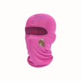 thumbnail image 1 of 1 Pce Cagoule de Ski Punk Graffiti Multifonctionnelle Chapeau Balaclava Masque Intégral pour Cyclisme Ski Randonnée Pêche Sports de Plein Air Rouge Rose Taille Unique, 1 of 6