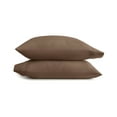 thumbnail image 4 of Super Soft Pillowcase 2-Pack Set Taupe Brown for King Bedding by Comfort Canopy, 4 of 13