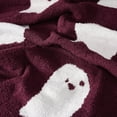 thumbnail image 2 of Truly Soft Cozy Ghost Feather Yarn Knit Reversible 50x70 Throw Blanket, OEKO-TEX Certified, 2 of 9