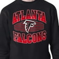 thumbnail image 3 of Men's Starter Black Atlanta Falcons Team Grit Graphic Fleece Pullover Sweatshirt, 3 of 3