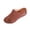 Brown, variant on Women's Wedge Heel Mule Clogs, Comfortable Slip on Summer Sandals, Casual Breathable Hollow Out Walking Shoes