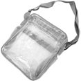 thumbnail image 3 of HUGFEGWE PVC Transparent Shoulder Bag, Fashion Reinforced Stitches Large Capacity PVC Shoulder Bag for Beach,Concert,Work U2537-6477, 3 of 8