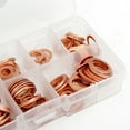 thumbnail image 4 of MasteelfCA 300PCS Copper Rings Assortment Sealing Rings Copper Washers Size M5 to M20, 4 of 8