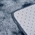 thumbnail image 7 of TWINNIS Abstract Shag Area Rug for Bedroom Living Room,Dyeing Fluffy Soft Carpets for Kids Room,4'x6',Blue Gray, 7 of 7