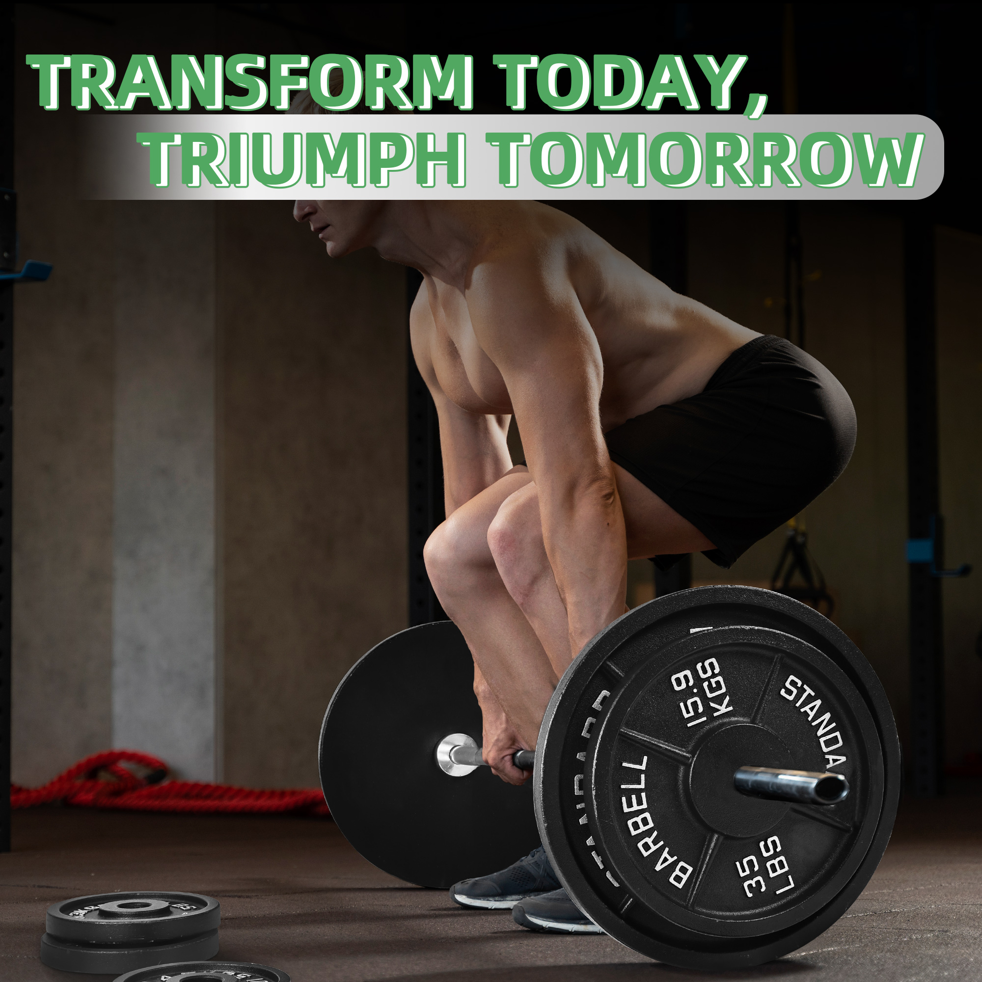 BalanceFrom Classic Weight Plates, Cast Iron, 5 Pound