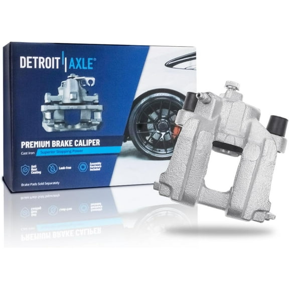 Detroit Axle - Rear Left Brake Caliper for 2005-2008 Ford Escape Mazda Tribute Mercury Mariner Disc Brake Caliper 2006 2007 Replacement Brake Caliper Assembly