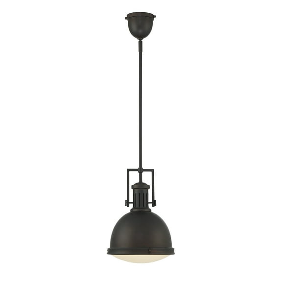 Chival 1-Light Pendant in English Bronze
