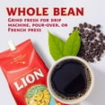 thumbnail image 2 of Lion Coffee Classic Original Whole Bean Coffee, 100% Arabica, Medium Roast, 24 oz, 2 of 6