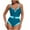 79-blue one piece swimsuit women, variant on UPPADA Womens One Piece Full Coverage Swimsuit Comfy Elastic Swimsuit Color Block Slimming Bathing Suits for Ladies Cute Modest Swimsuits White,L