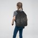 thumbnail image 5 of Disketp Black And White Dotted Mochila Ligera e Impermeable, Mochila de Día Resistente para Viajes, Senderismo y Uso Diario para Hombre y Mujer, 5 of 7