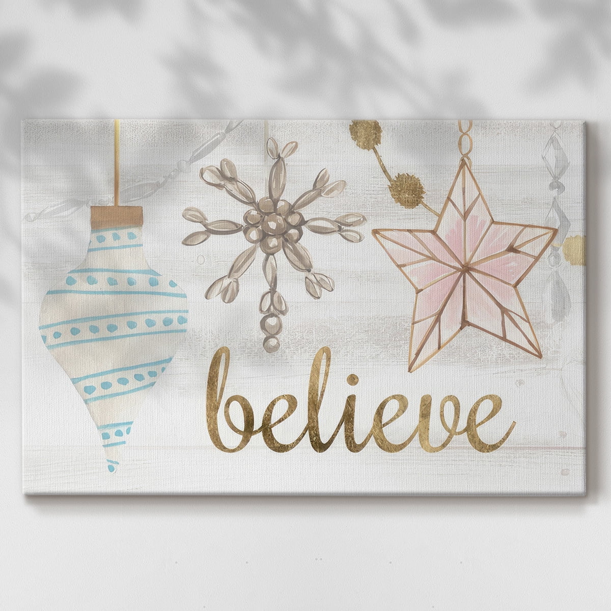 Elegant Ornaments Collection A- Gallery Wrapped Canvas
