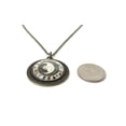 thumbnail image 3 of Ancient Alchemy Lunar Calendar Necklace - - Gift for Women - Pagan Jewelry - Unique Pendant, 3 of 6