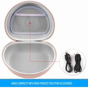 Headphone Case Compatible with Mpow 059/ H1/ H2/ H5/ for Thor/ for Beats Solo3/ Solo2/ for Picun P26/ for iJoy Matte Finish/ for Elecder i39/ More Foldable Bluetooth Wireless Headset - Rose Gold