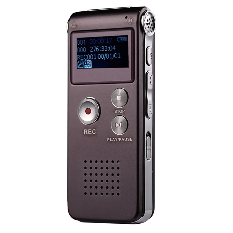 8 GB Voice Recorder USB Dictaphone Digital Audio Voice Recorder With