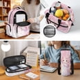 thumbnail image 5 of Jeiento Pink Axolotl 17 Inch Kids Water-Resistant School Backpack Set 4-Piece Lunch Bag Pencil Case Water Bottle Holder Cute Lightweight Large Capacity Bookbag for Students, 5 of 7