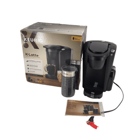 Keurig K-Latte Single Serve K-Cup Coffee and Latte Maker, Comes with M –  Brilliant Hippie