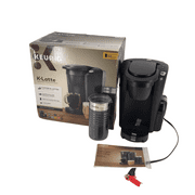 Open Box Keurig K-Latte Single Serve K-Cup Coffee and Latte Maker Black #NO3385