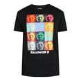 thumbnail image 2 of Halloween 2 Men's and Big Men's Faces and Places Graphic Tee with VHS Box Package, Sizes S-3XL, 2 of 9