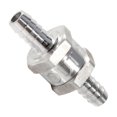 thumbnail image 4 of Válvula de Retención BiuZi 1Pc Aluminio Plateado Válvula de Retención Unidireccional Válvula de Retención de Combustible Automotriz Sin Retorno 6/10/12mm Opcional (tamaño : 10mm), 4 of 14