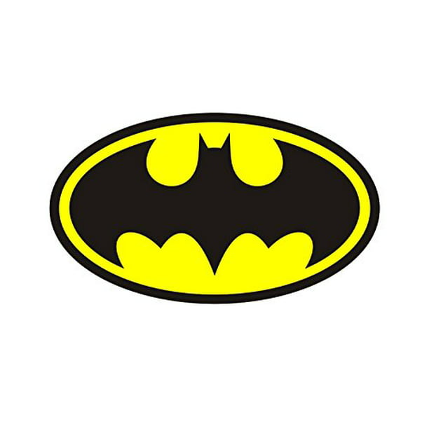 Batman Logo Edible Icing Image for 6 inch round cake or Larger 