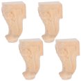 thumbnail image 5 of 4 piezas de patas de muebles, patas de mesa de madera, patas de repuesto para muebles de madera, patas de sofá, patas de mesa cortas, patas de mesa de madera, patas de repuesto para muebles, 5 of 5