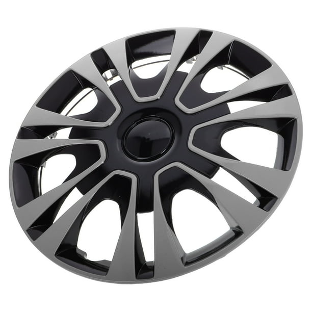 ELAYARD Cubierta De Aro Plateada Universal Para Vehículo Estilizado Material Resistente Y Duradero