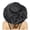 Dark Gray, variant on Womens Hat Womens Summer Dress Hat Wide Leaf Flower Bridal Shower Hat Sun Hats Beach Hat Western Hat
