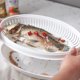 thumbnail image 4 of 1 unidad de vaporizador de microondas de cocina con tapa ventilada colador extraíble para pan comida de pescado TUNC Sencillez, 4 of 5