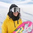 thumbnail image 2 of Ski goggles Snowboard lenses Double layer Snow goggles Anti Fog Ski lenses, 2 of 5