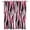 Pink, variant on Outdoor Curtains for Patio Waterproof, Red Stripe Windproof Pravicy Outside Porch Blackout Curtain, Grey White Ombre Geometric Modern Abstract Sun Blocking Curtains for Cabana 2 Panels 54"x84"