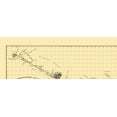 thumbnail image 4 of Railroad Map - Hillsborough and Cincinnati Railroad - Jacobil 1852 - Vintage Wall Art, 4 of 4