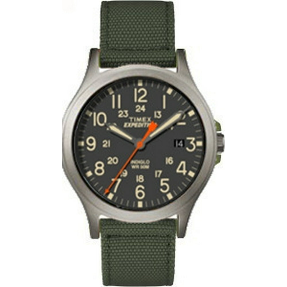 timex green dial watch