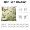 thumbnail image 5 of YINGXI Throw Pillow Covers Garden Flower Decorative Pillows for Couch Sofa Garden Patio Decor 18x18in, 5 of 5