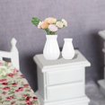 thumbnail image 4 of 1:12 Casa de muñecas Florero en miniatura Florero Lindo Arreglo de flores Maceta para Blanco perfke Jarrón de casa de muñecas, 4 of 9