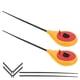 thumbnail image 4 of Caña De Pescar En Hielo, Kit De Caña De Pescar Liviana, Mini Caña De Pescar En Hielo, 2 Juegos Para Amantes De La Pesca Pesca En Hielo YLSHRF Amarillo, 4 of 8