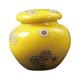 thumbnail image 2 of Tarro de jengibre de Florero de cerámica Exhibición de arreglos florales Decoración para el hogar Tarro decorativo Tarro de almacenamiento Amarillo mayimx Tarro de jengibre, 2 of 9