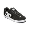 DC Shoes Net Men's Leather Oversized Skateboarding Sneakers Black-White Size 8.5