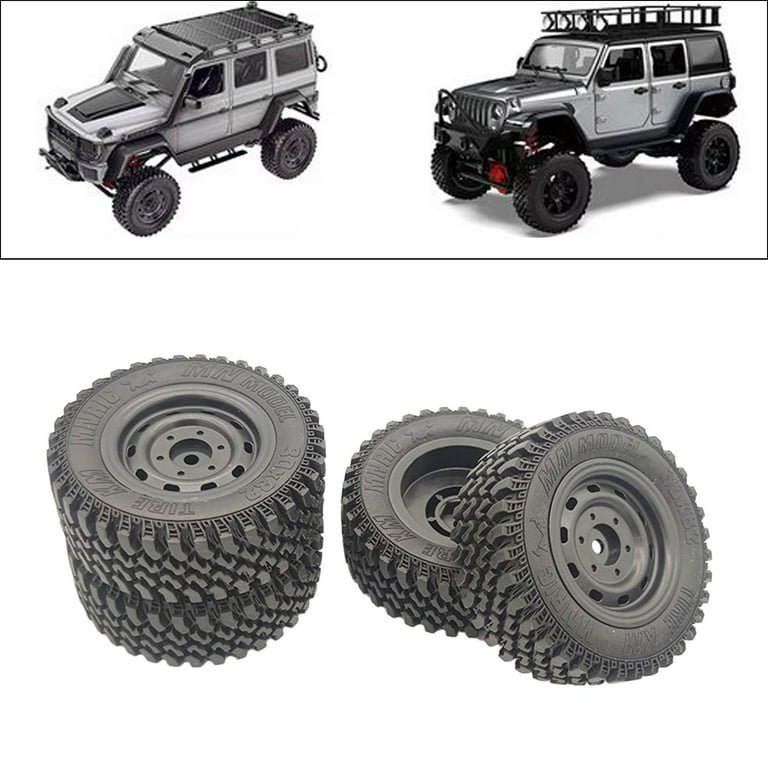 Rushawy RC Car Spare Parts Accessories for 1 12 MN86 MN86S MN128 RC Crawler Car Part Tire Set Walmart