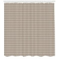 thumbnail image 3 of Ambesonne Abstract Shower Curtain, Nested Rhombus, 69"Wx84"L, Eggshell and Seal Brown, 3 of 3