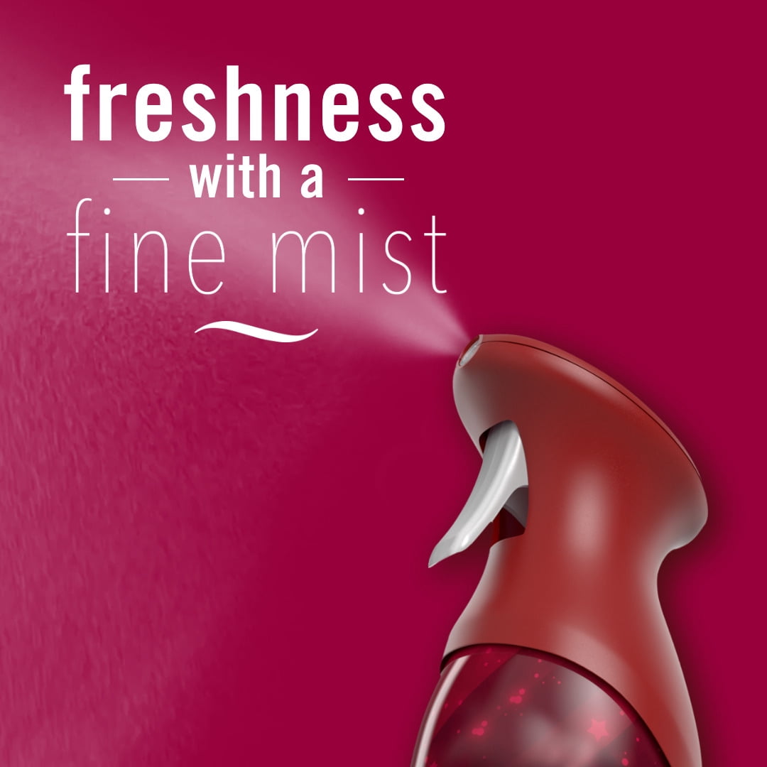 Febreze Air Mist, Odor-Fighting Air Freshener, Cranberry Crumble, 8.8 oz. Aerosol, Pack of 2