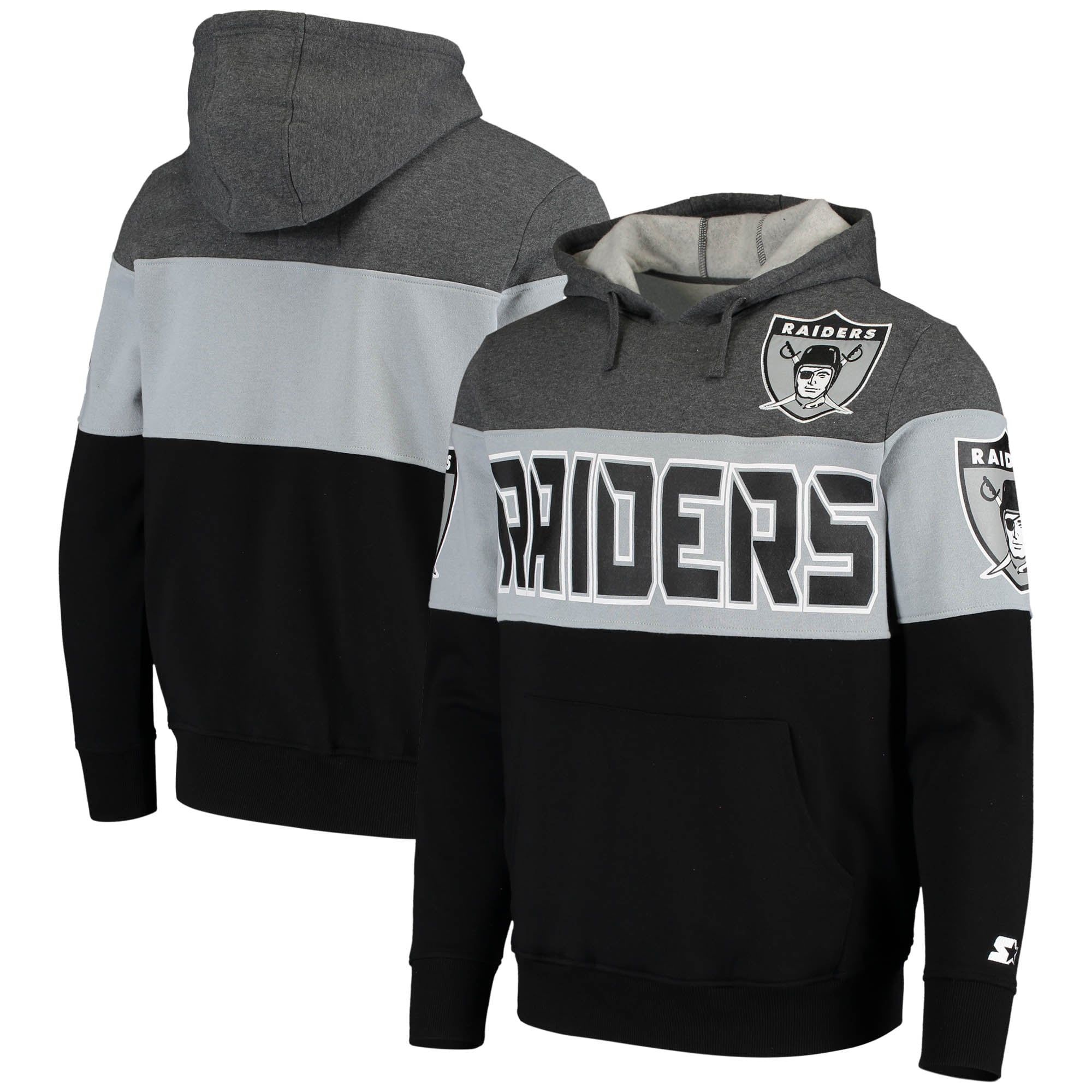 Las Vegas Raiders Mens Hoodie Pullover Jumper Sweatshirt Hooded Fans Top UK 